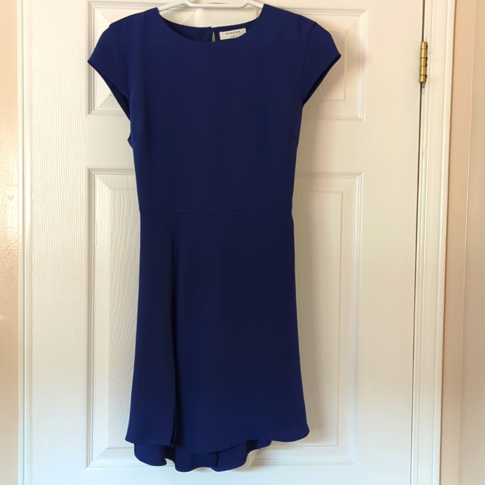 NWOT Aritzia Blue Mini Dress Size 4 - Picture 6 of 6